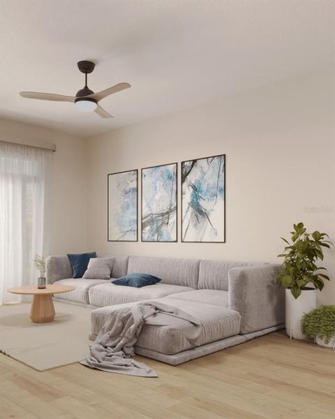 Furnished interior view inside a new home in , Apopka (Image 16). Furnished interior view inside a new home in , Apopka (Image 16).