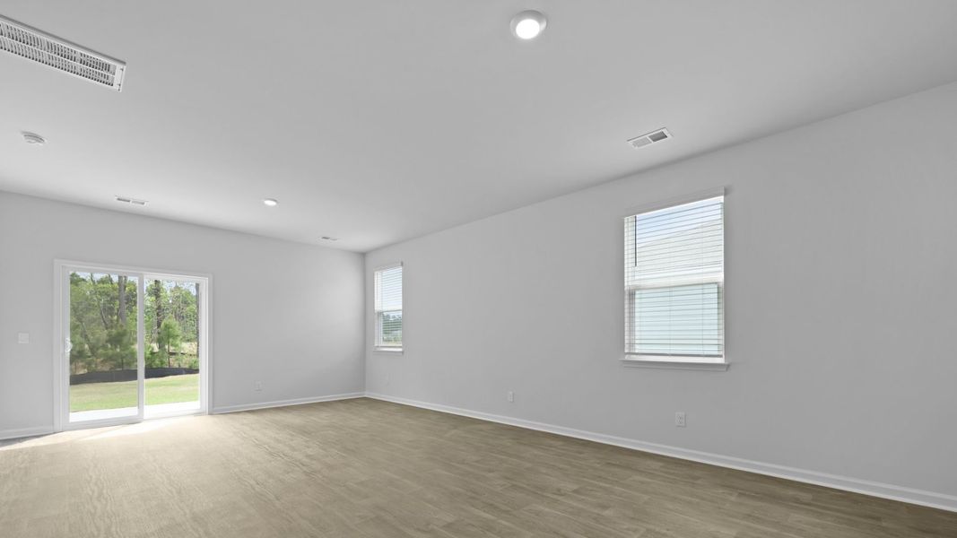Representative unfurnished interior of a home built from the MANNING by D.R. Horton in Hillcrest, Ravenel (Image 14). Representative unfurnished interior of a home built from the MANNING by D.R. Horton in Hillcrest, Ravenel (Image 14).