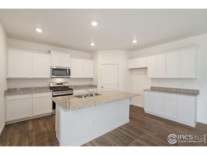Furnished interior view inside a new home in Westgate, Greeley (Image 8).