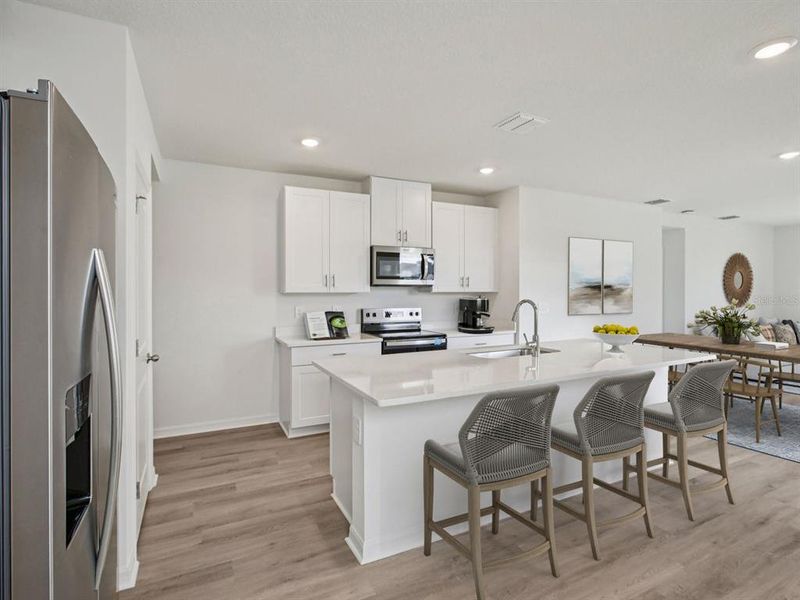 Furnished interior view inside a new home in Salt Meadows - Premier Series, Parrish (Image 5).