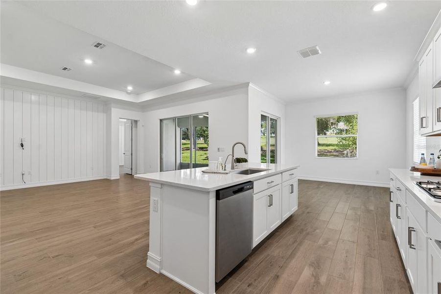 Furnished interior view inside a new home in , Brooksville (Image 12).
