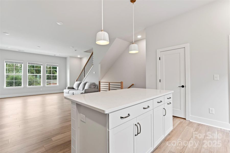 Furnished interior view inside a new home in , Charlotte (Image 5). Furnished interior view inside a new home in , Charlotte (Image 5).