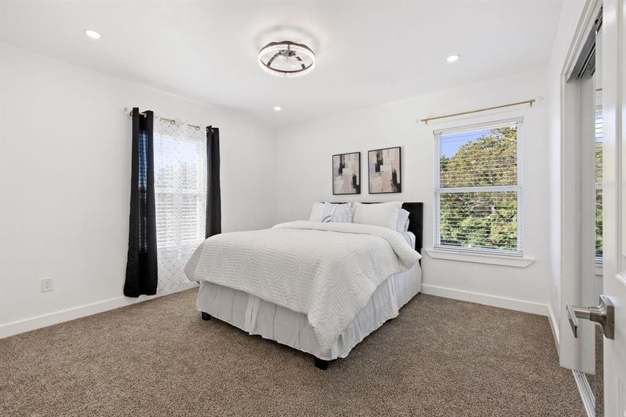 Furnished interior view inside a new home in , Pecan Gap (Image 13).