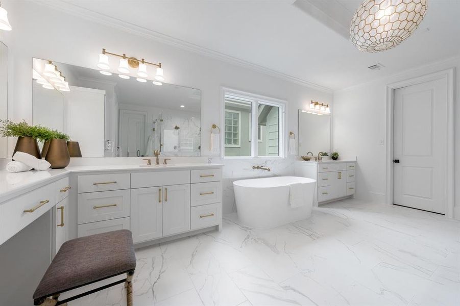 Furnished interior view inside a new home in , University Park (Image 12).