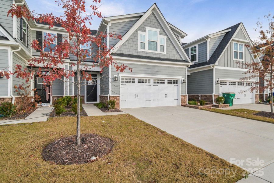 Front exterior of a new home in , Denver, NC, highlighting curb appeal (Image 2).