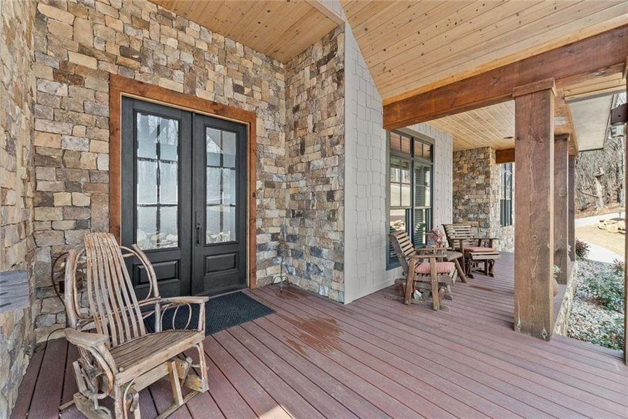 Exterior details and patio area of a home in , Cleveland (Image 4).