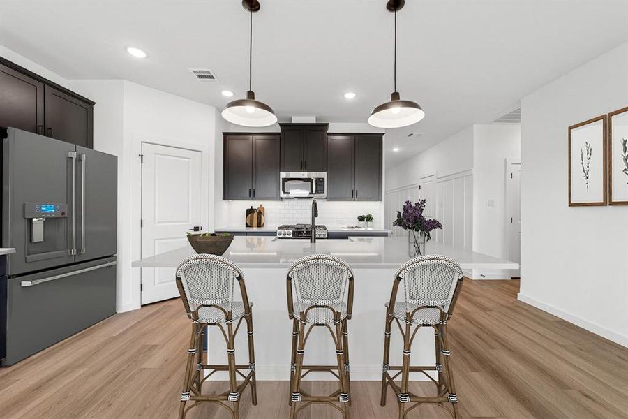 Furnished interior view inside a new home in Rolling Ridge, Van Alstyne (Image 10). Furnished interior view inside a new home in Rolling Ridge, Van Alstyne (Image 10).