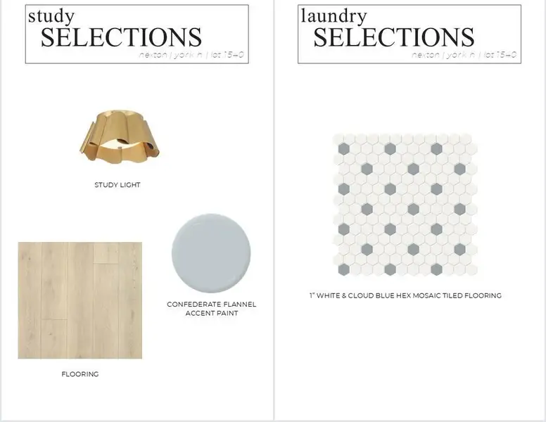 Sample of building materials used in homes in Nexton, Summerville (Image 7).