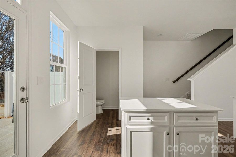 Furnished interior view inside a new home in , Huntersville (Image 11).