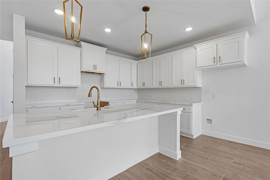 Furnished interior view inside a new home in Cross Creek West, Fulshear (Image 5).