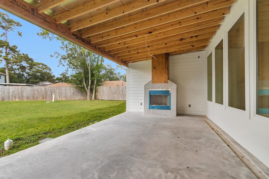 Back Patio