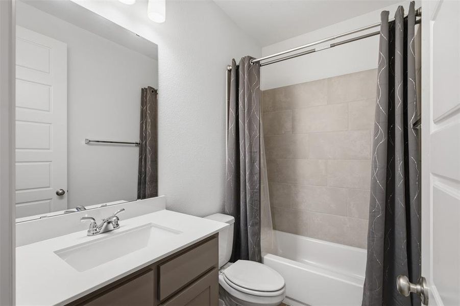 Furnished interior view inside a new home in Devonshire, Forney (Image 5).