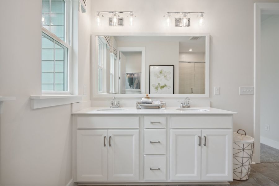 Furnished interior view inside a new home in Seven Oaks, Belmont (Image 24).