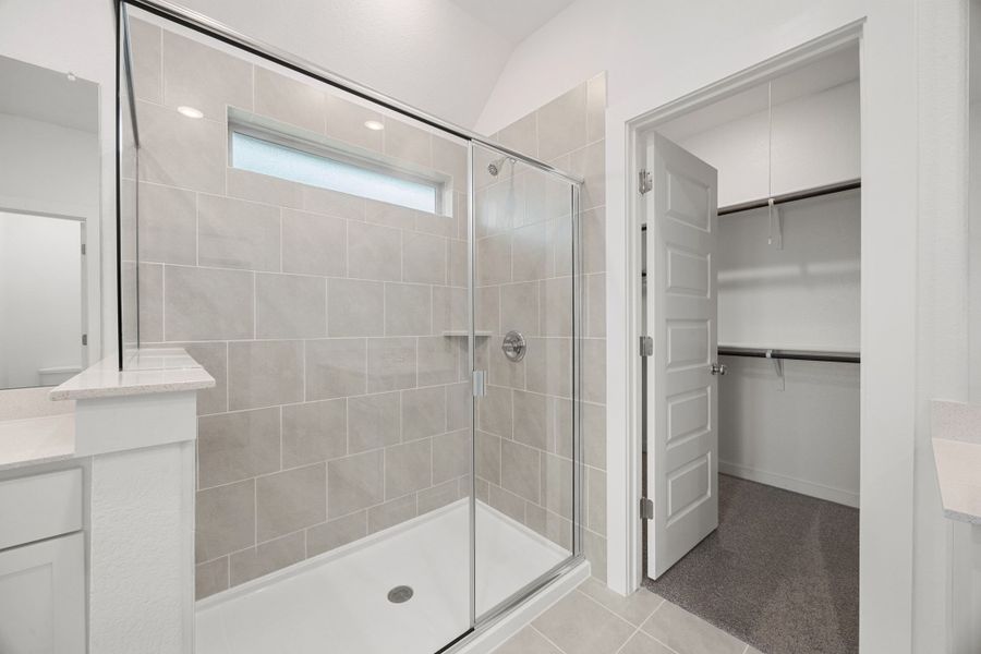 Representative furnished interior of a home built from the Brazos | Prairie Winds by Trophy Signature Homes in Prairie Winds, Hutto (Image 11).