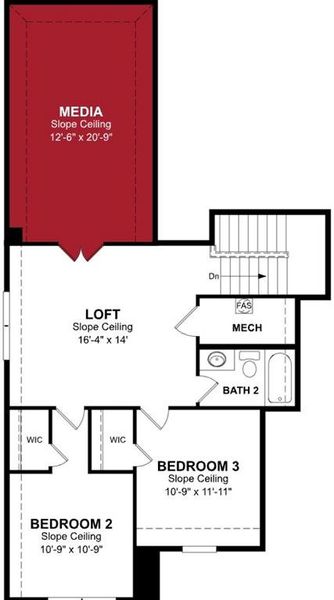 Beazer Homes Spiritas Ranch Avalon plan