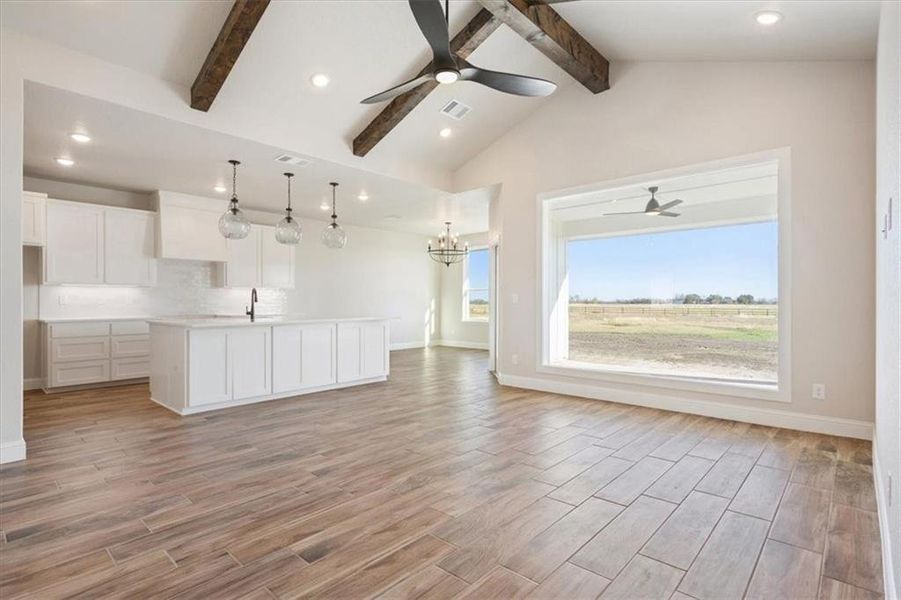Furnished interior view inside a new home in , Lott (Image 8).