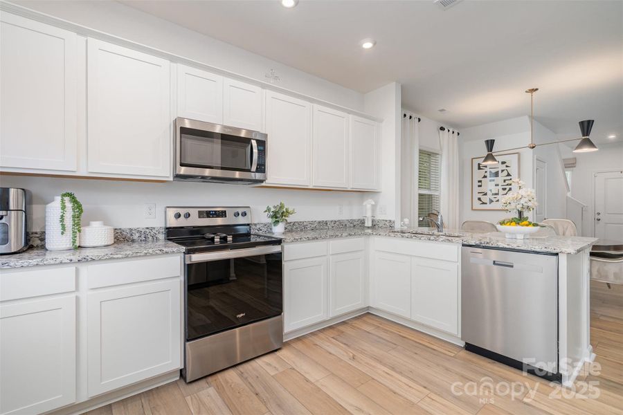 Furnished interior view inside a new home in Element Park, Charlotte (Image 24). Furnished interior view inside a new home in Element Park, Charlotte (Image 24).