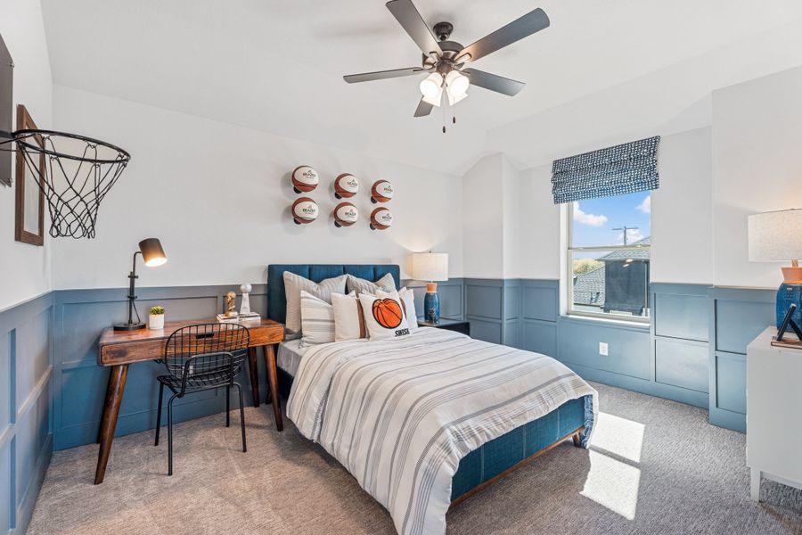 Representative furnished interior of a home built from the Rainier by Beazer Homes in Whitewing Trails: Meadows 50', Princeton (Image 8).