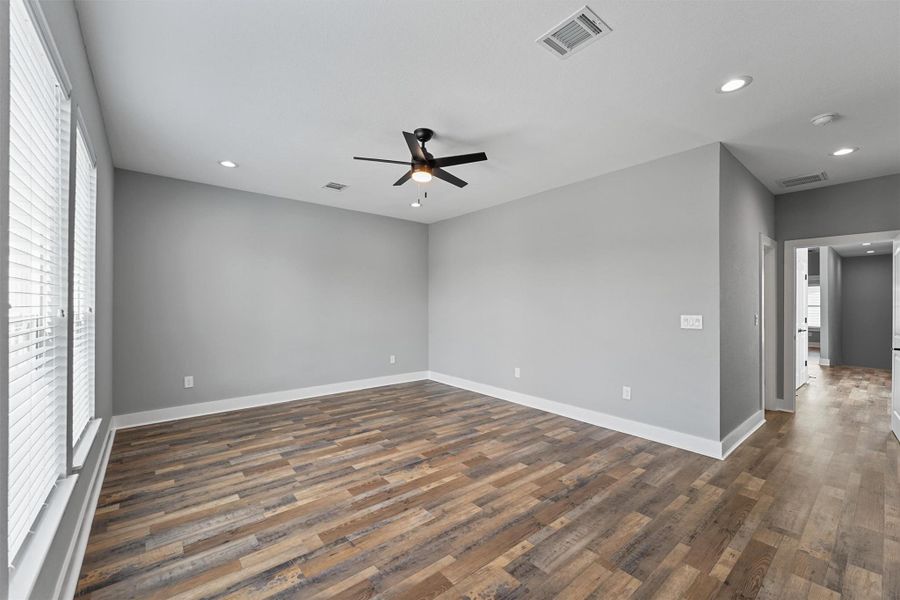 Spacious, unfurnished interior of a new home in , Houston (Image 15). Spacious, unfurnished interior of a new home in , Houston (Image 15).