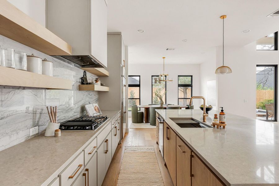 Furnished interior view inside a new home in , Austin (Image 12).