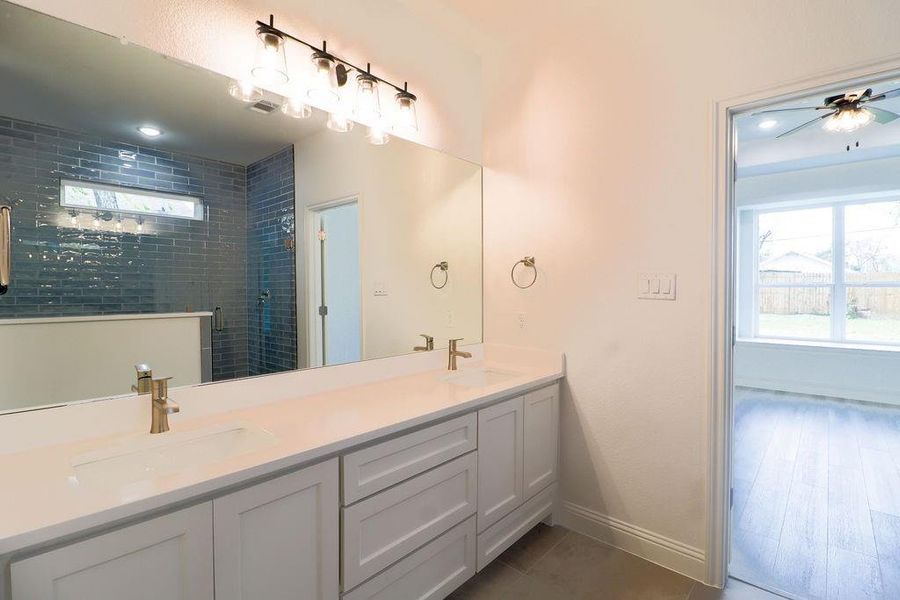 Furnished interior view inside a new home in , Fort Worth (Image 6). Furnished interior view inside a new home in , Fort Worth (Image 6).