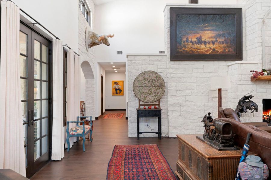 Furnished interior view inside a new home in , Dripping Springs (Image 6). Furnished interior view inside a new home in , Dripping Springs (Image 6).