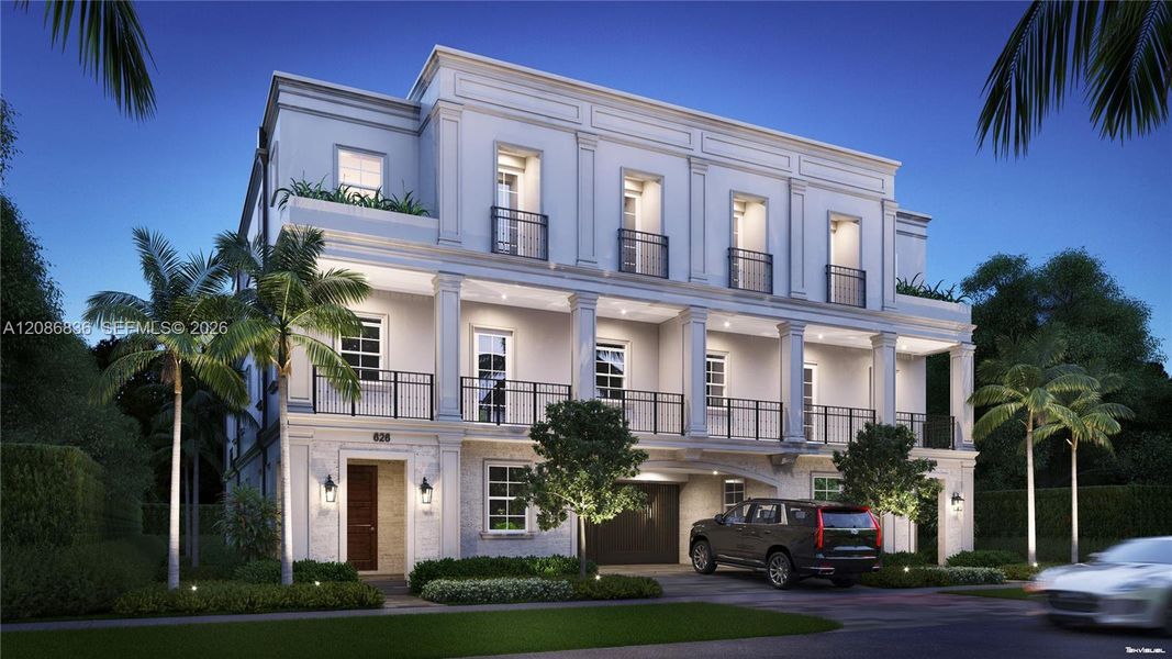 Condo located in Coral Gables, FL showcasing its design and architecture (Image 4). Condo located in Coral Gables, FL showcasing its design and architecture (Image 4).