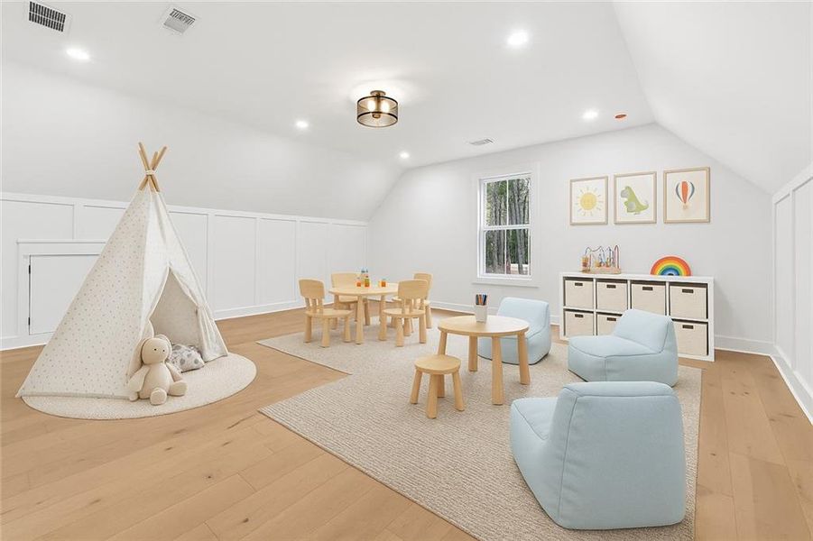 Furnished interior view inside a new home in , Cumming (Image 19).