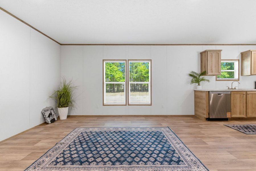 Furnished interior view inside a new home in , Orangeburg (Image 8).