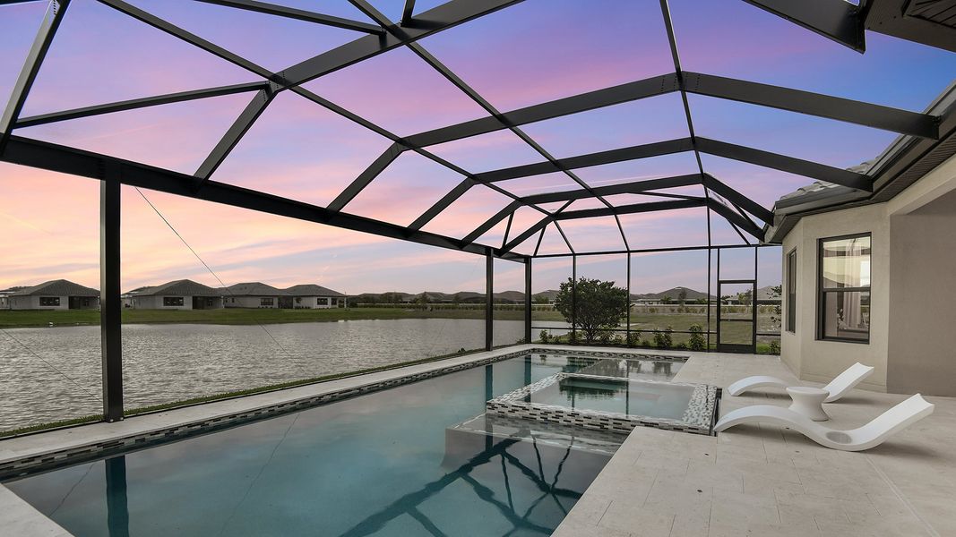 Image 23 representing the Pallazio by Taylor Morrison in Esplanade at Tradition, Port St. Lucie, FL.