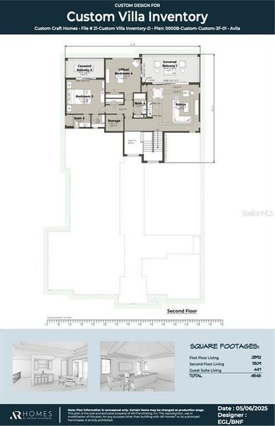 2D floor plan layout of this home in , Lutz, FL (Image 6).