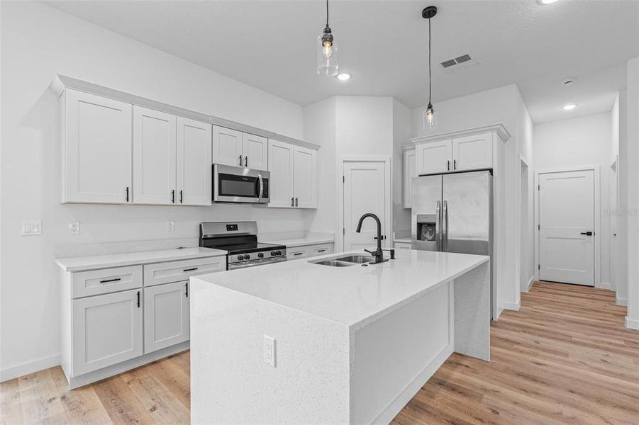 Furnished interior view inside a new home in , Citrus Springs (Image 8).