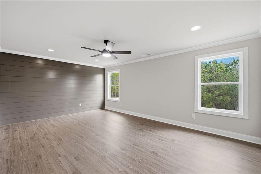 Spacious, unfurnished interior of a new home in , Dawsonville (Image 53). Spacious, unfurnished interior of a new home in , Dawsonville (Image 53).