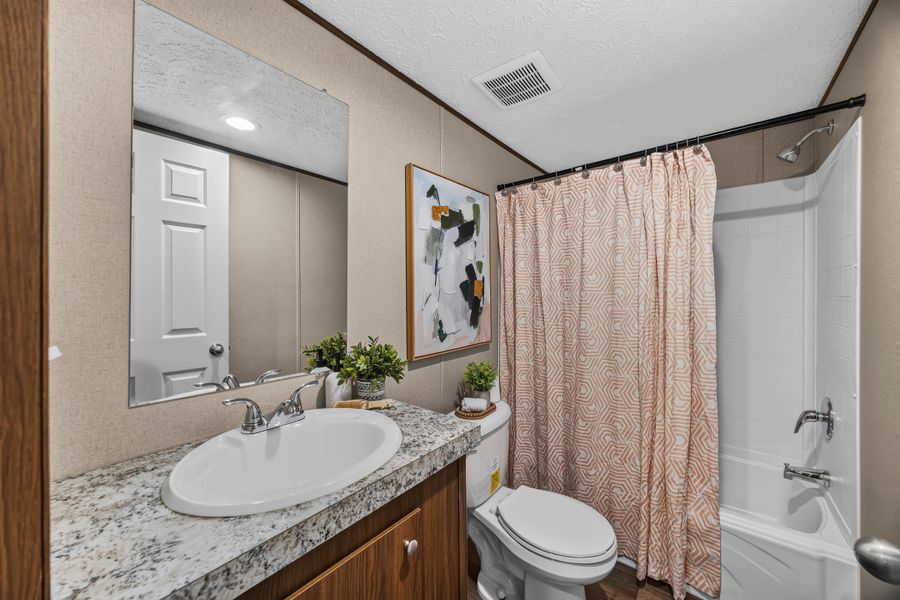 Furnished interior view inside a new home in , Ravenel (Image 28).