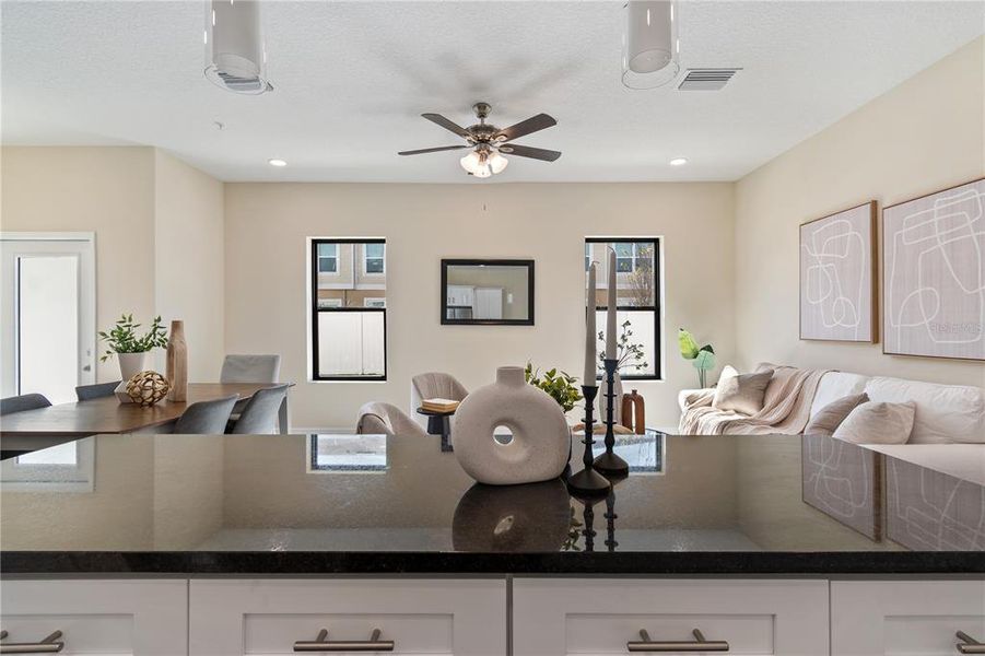 Furnished interior view inside a new home in , Tampa (Image 22).