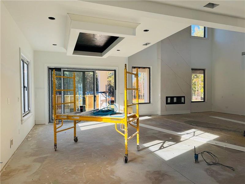 In-progress construction of a new home in , Lawrenceville, GA (Image 25).