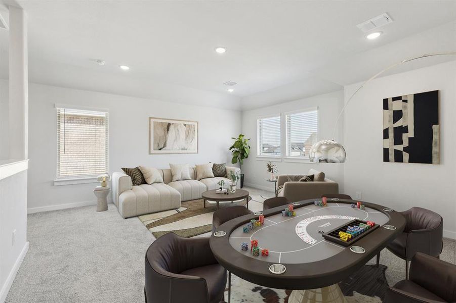 Furnished interior view inside a new home in Windmore, Princeton (Image 17).
