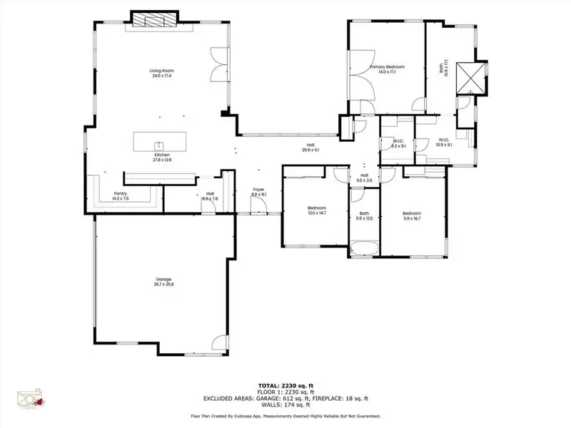 2D floor plan layout of this home in , Joshua, TX (Image 5).