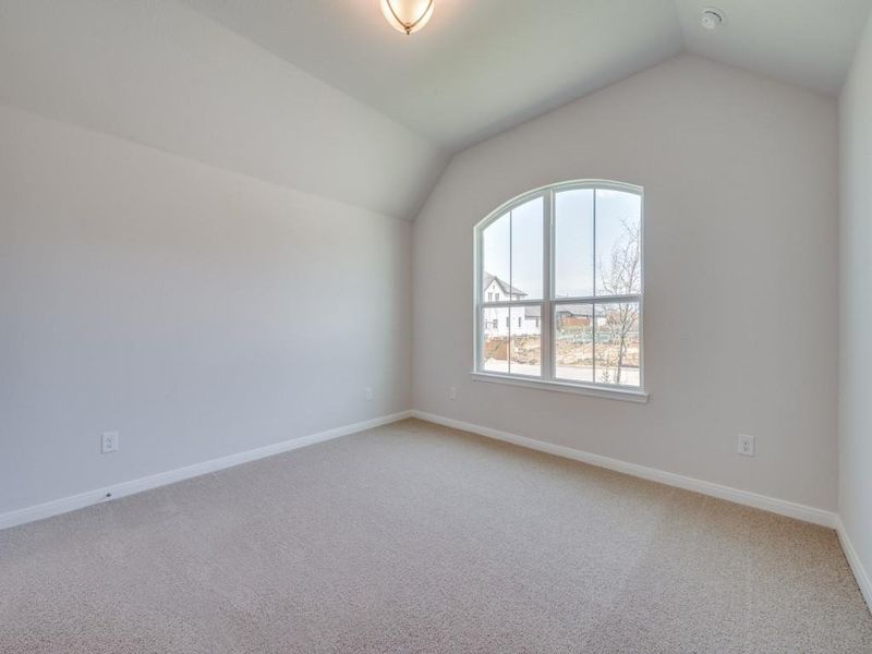 You'll find several nicely sized secondary bedrooms in our 4102 floor plan.