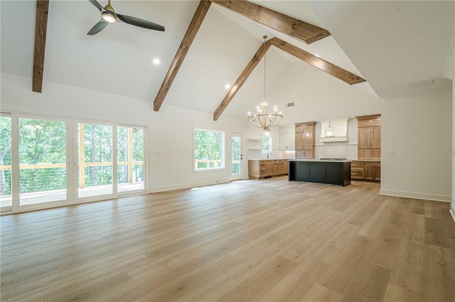 Furnished interior view inside a new home in , Woodstock (Image 14).