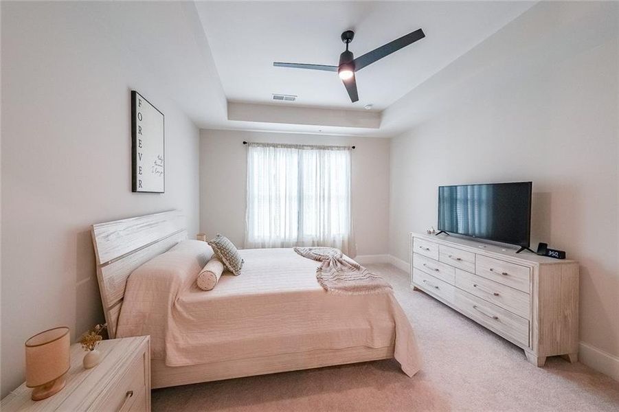 Furnished interior view inside a new home in The Reserve at Bells Ferry, Kennesaw (Image 16).