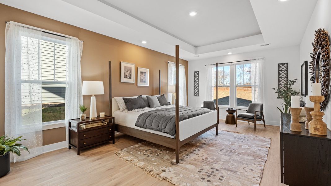 Furnished interior view inside a new home in The Reserve at Livingston Park, Easley (Image 15).