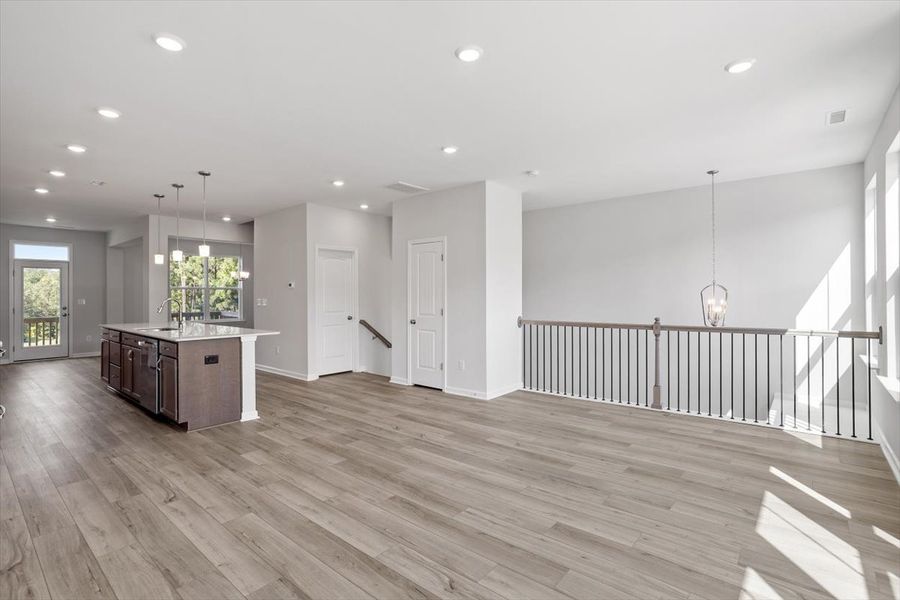 Spacious, unfurnished interior of a new home in Sweetbrier, Durham (Image 19).