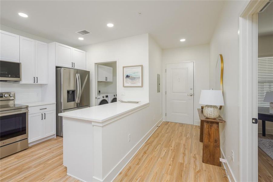 Furnished interior view inside a new home in , Ocala (Image 27).