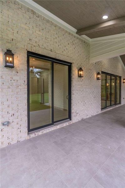 Exterior details and patio area of a home in , Monroe (Image 32). Exterior details and patio area of a home in , Monroe (Image 32).