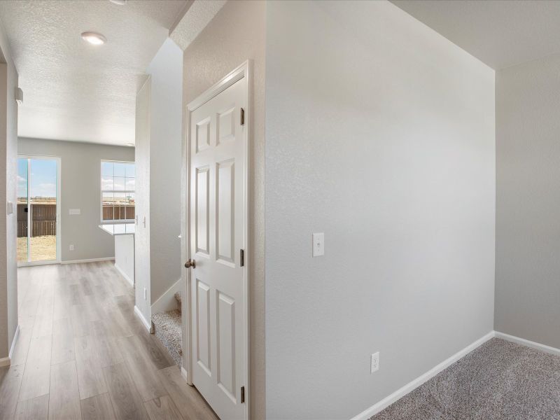 Spacious, unfurnished interior of a new home in Buffalo Highlands: The Flora Collection, Commerce City (Image 7).