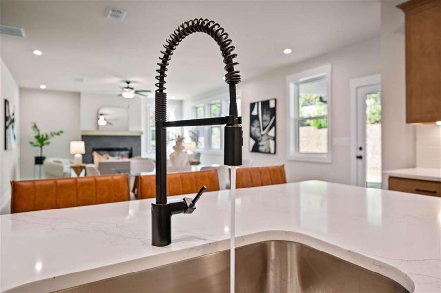 Close-up of interior finishes inside a home in The Paddocks at Doc Hughes, Buford (Image 20).