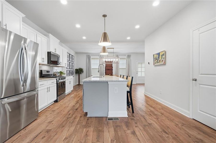 Furnished interior view inside a new home in , Sugar Hill (Image 32).