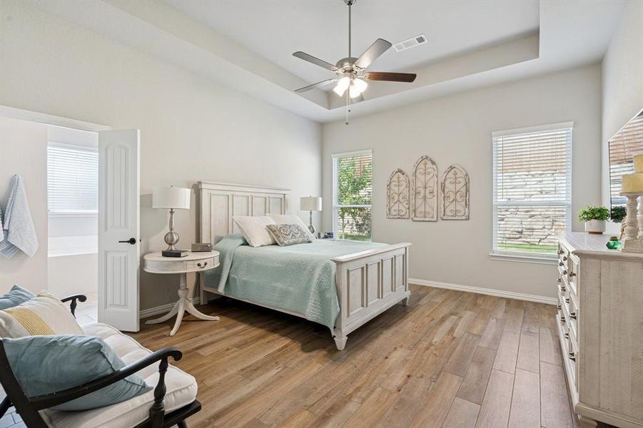 Furnished interior view inside a new home in , Weatherford (Image 22).