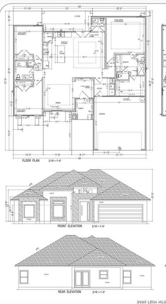Exterior rendering of this home design in , Eagle Pass, TX (Image 3). Exterior rendering of this home design in , Eagle Pass, TX (Image 3).